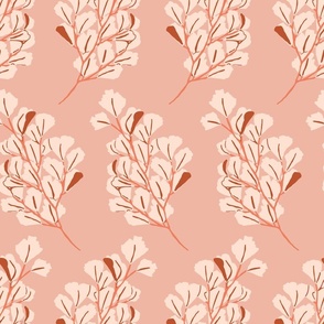 Branches | Lg Burnt Orange + Pinks