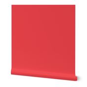 Bright Christmas red solid color / plain red color block swatch / vibrant rich preppy blender coordinates solids