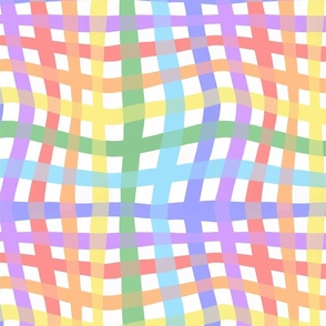 crazy rainbow checkers