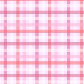 Pink Monochromatic Gingham