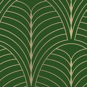 Art Nouveau - Green