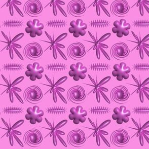 3DPinkPattern2Pink