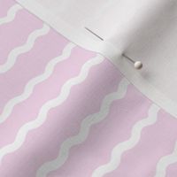 White Stripes on Sweetheart Pink