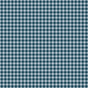 Gingham Check - Small - blue and lavender