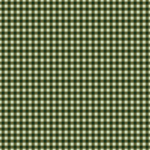 Gingham Check - Small - green