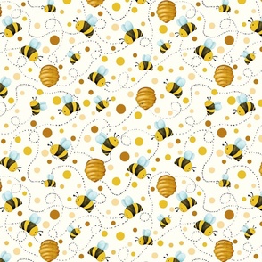 Buzzing Honey Bees - Small scale