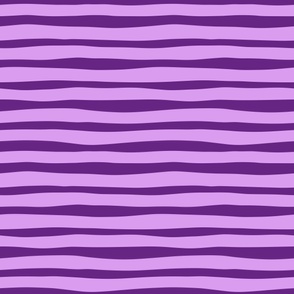 Magic Doodle Stripes RETRO - LARGE - Amethyst Purple