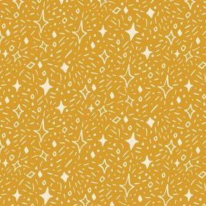 stars on yellow
