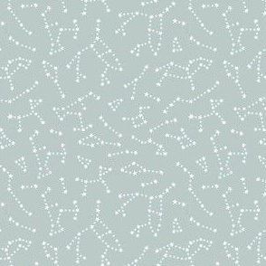 XXS - Star Constellations (mint-grey)