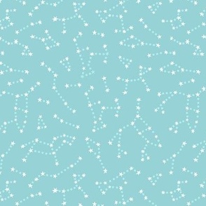 S - Star Constellations (turquoise)