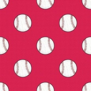Medium Scale Team Spirit Baseball in Philadelphia Phillies Red