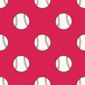 Large Scale Team Spirit Baseball in Philadelphia Phillies Red