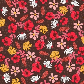 Hula Floral Cherry on Chocolate 150L