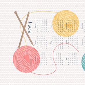 2024 Knitting Calendar