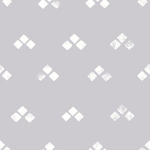 medium // boho block print on dusty grey