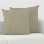 simple serenity lotus pads - taupe and pale celadon - large