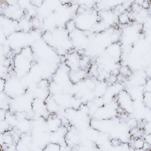 Marble NEW White with thin gold glitter veins