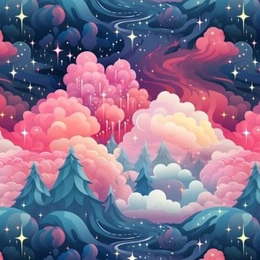 Cosmic Candy Forest