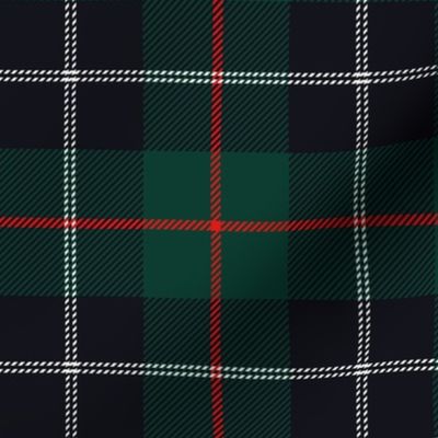 MacKenzie Tartan - Dark Green Holiday Plaid