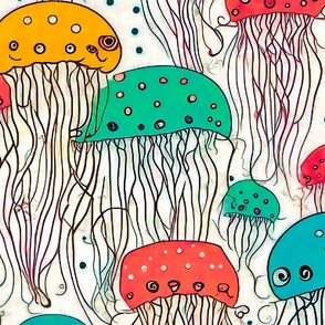 Cute jellyfish