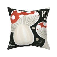 Cut and sew mushroom pillow plushie