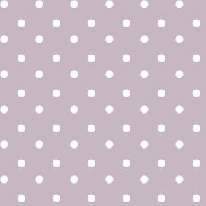 lavendar lilac polka dot small 