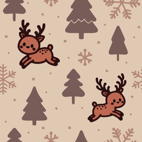 Cute Cookie Christmas Reindeer