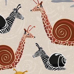 Safari Snails Design 2
