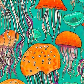 deepsea_organisms jellyfish