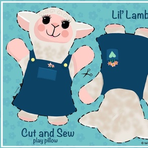 Cut and Sew - Lil" Lamby Play Pillow
