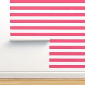 hot pink 2" stripes LG