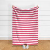 hot pink 2" stripes LG