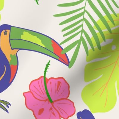Toucan Tropico - White background
