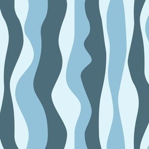 waves blue-gray