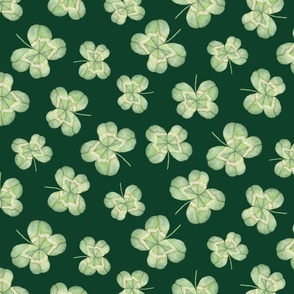 St Patricks Day - Lucky Four Leaf Clover