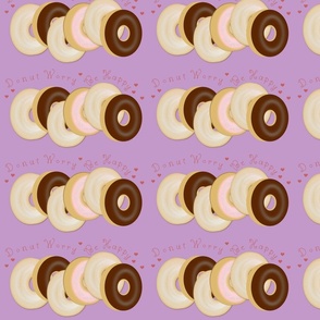 donut worry_ be happy - violet