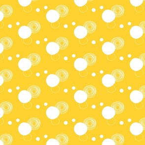 Yellow circles and dots / small