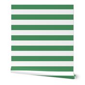 kelly green 2" stripes LG