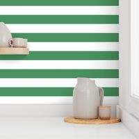 kelly green 2" stripes LG