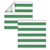 kelly green 2" stripes LG