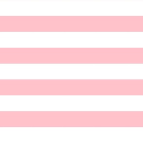 light pink 2" stripes LG