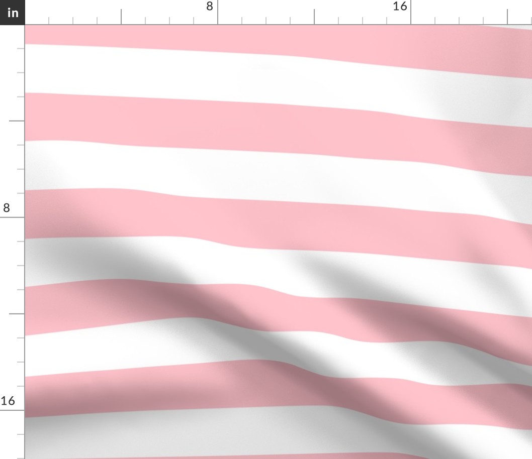 light pink 2" stripes LG
