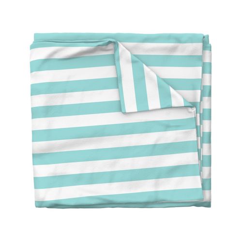 light teal 2" stripes LG