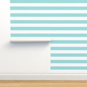 light teal 2" stripes LG