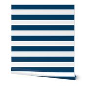 navy blue 2" stripes LG