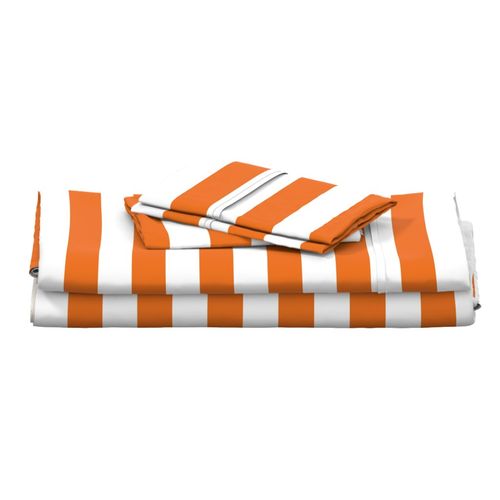 orange 2" stripes LG