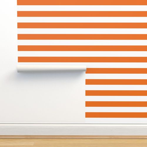 orange 2" stripes LG