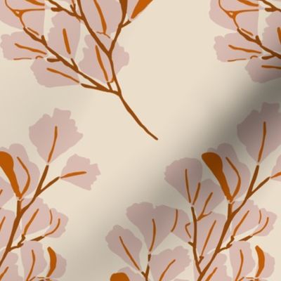 Branches | Lg Purple + Burnt Orange