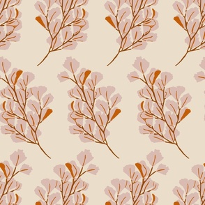 Branches | Lg Purple + Burnt Orange