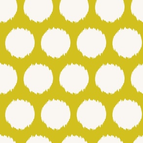   Fuzzy Polka Dot | Lg Acid Yellow